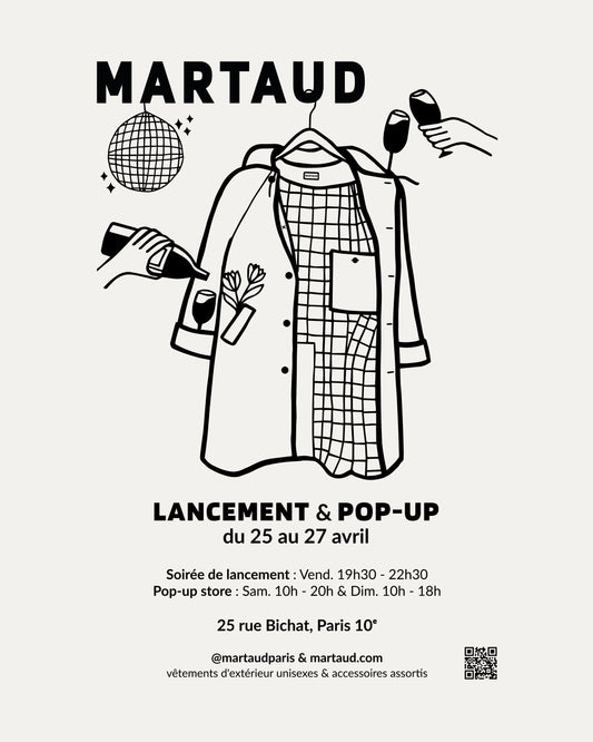 Rendez-vous du 25 au 27 avril pour notre pop-up !